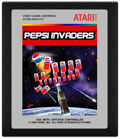 Pepsi Invaders - Cart - Front Image