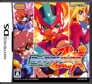 Mega Man ZX - Box - Front - Reconstructed Image