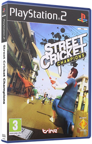 Street Cricket Champions - Box - 3D Image