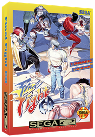 Final Fight CD - Box - 3D Image