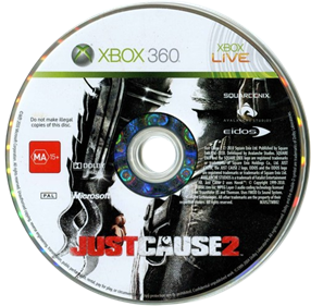 Just Cause 2 - Disc Image