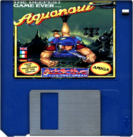 Aquanaut (Addictive Games) - Fanart - Disc Image