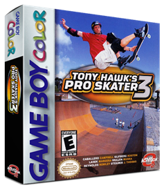 Tony Hawk's Pro Skater 3 - Box - 3D Image