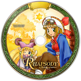 Rhapsody: A Musical Adventure - Fanart - Disc Image
