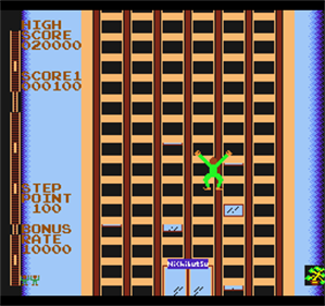 Arcade Hits: Crazy Climber - Screenshot - Gameplay Image