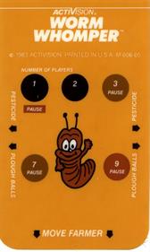 Worm Whomper - Arcade - Controls Information Image