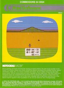 Motocross Racer - Box - Back Image