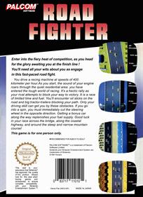 Road Fighter - Box - Back Image