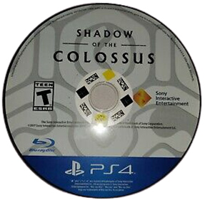 Shadow of the Colossus - Disc Image