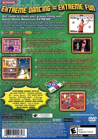 Dance Dance Revolution Extreme - Box - Back Image