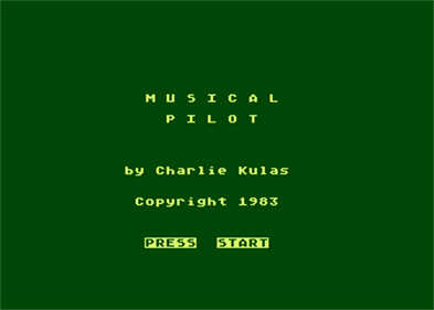 Musical Pilot - Screenshot - Game Title Image