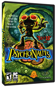 Psychonauts - Box - 3D Image