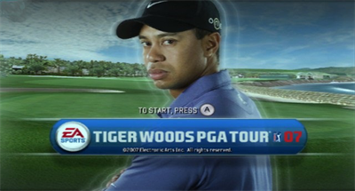 Tiger Woods PGA Tour 07 - Screenshot - Game Title Image