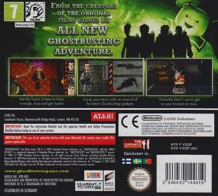 GhostBusters: The Video Game - Box - Back Image