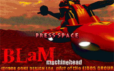 Blam! Machinehead - Screenshot - Game Title Image