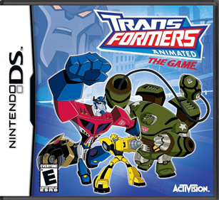 Transformers Animated: The Game - Box - Front - Reconstructed Image