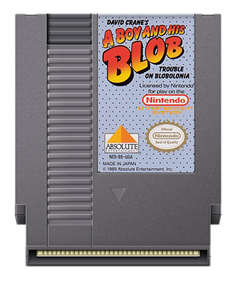 A Boy and His Blob: Trouble on Blobolonia - Fanart - Cart - Front Image