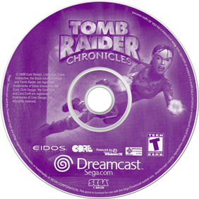 Tomb Raider Chronicles - Disc Image