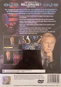 Who Wants to Be a Millionaire: 2nd Edition - Box - Back Image