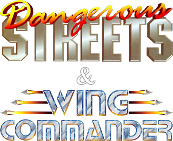 Dangerous Streets & Wing Commander - Clear Logo Image