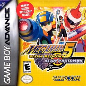 Mega Man Battle Network 5: Team Protoman - Box - Front Image