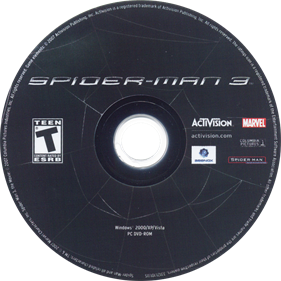 Spider-Man 3 - Disc Image