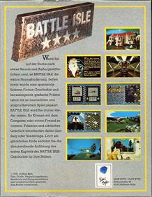 Battle Isle - Box - Back Image