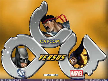 DC vs Capcom vs Marvel - Screenshot - Game Title Image