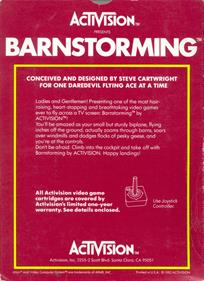 Barnstorming - Box - Back Image