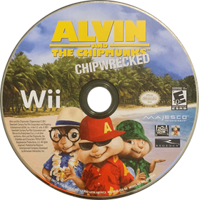 Alvin and the Chipmunks: Chipwrecked - Disc Image