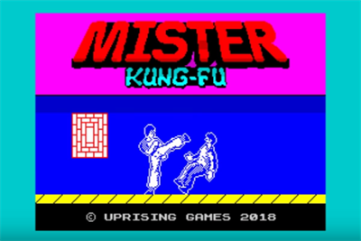 Mister Kung-Fu - Screenshot - Game Title Image