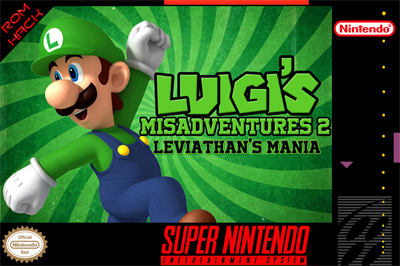 Luigi's Misadventures 2: Leviathan's Mania - Fanart - Box - Front Image