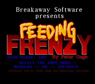 Feeding Frenzy - Screenshot - Game Title Image