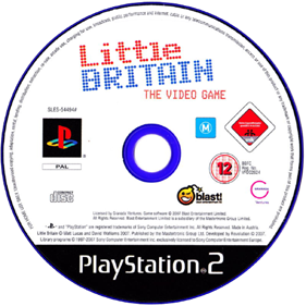 Little Britain: The Video Game - Disc Image