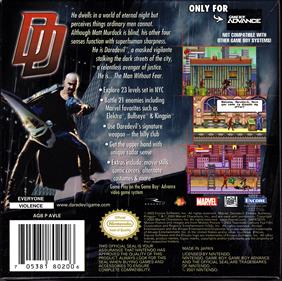 Daredevil - Box - Back Image