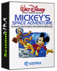 Mickey's Space Adventure - Box - 3D Image