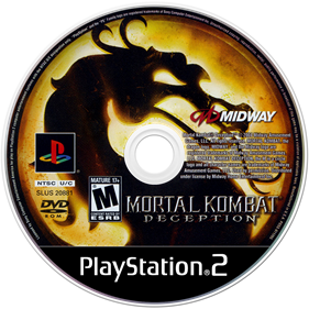 Mortal Kombat: Deception - Disc Image