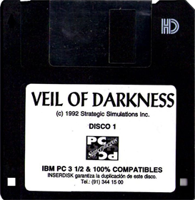 Veil of Darkness - Disc Image