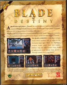 Realms of Arkania: Blade of Destiny - Box - Back Image