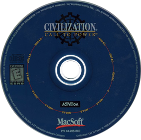 Civilization: Call to Power - Disc Image