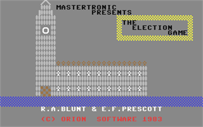 The Election Game - Screenshot - Game Title Image