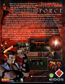 Fighting Force - Box - Back Image