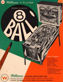 8 Ball - Advertisement Flyer - Front Image