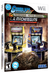 Gunblade NY & L.A. Machineguns: Arcade Hits Pack - Box - 3D Image