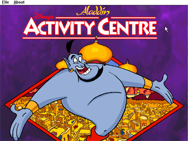 Aladdin Activity Center - Screenshot - Game Title Image