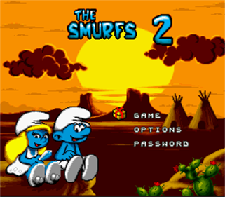 The Smurfs Travel the World - Screenshot - Game Title Image