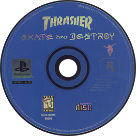 Thrasher Presents: Skate and Destroy - Disc Image