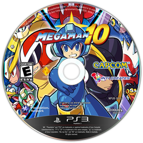 Mega Man 10 - Fanart - Disc Image