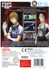 Trauma Center: Second Opinion - Box - Back Image