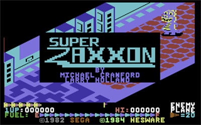 Super Zaxxon - Screenshot - Game Title Image